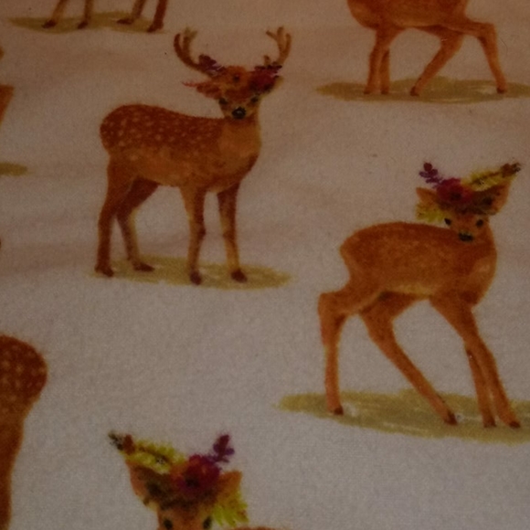 Homemade Baby Deer/Fawn Baby Blanket - Picture 3 of 6